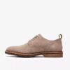 Aldwin Lace grå ruskinds-Oxfords til mænd Aldwin Lace grå ruskinds-Oxfords til mænd