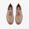 Aldwin Lace grå ruskinds-Oxfords til mænd Aldwin Lace grå ruskinds-Oxfords til mænd