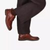 Aldwin Lace Oxfords i tanfarvet læder til mænd Aldwin Lace Oxfords i tanfarvet læder til mænd