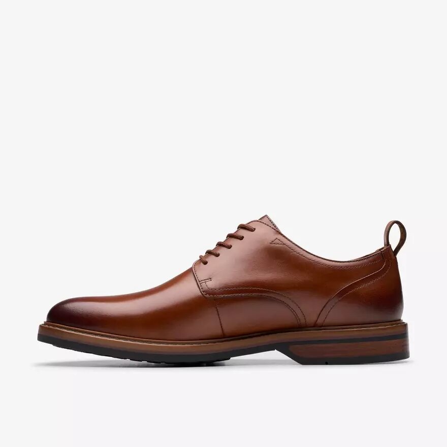 Aldwin Lace Oxfords i tanfarvet læder til mænd Aldwin Lace Oxfords i tanfarvet læder til mænd