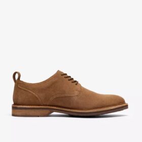 Aldwin Lace tanfarvede ruskinds-Oxfords til herre