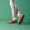 Aldwin Lace tanfarvede ruskinds-Oxfords til herre