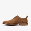 Aldwin Lace tanfarvede ruskinds-Oxfords til herre