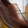 Aldwin Step Mid Loafers til mænd i tanfarvet læder Aldwin Step Mid Loafers til mænd i tanfarvet læder
