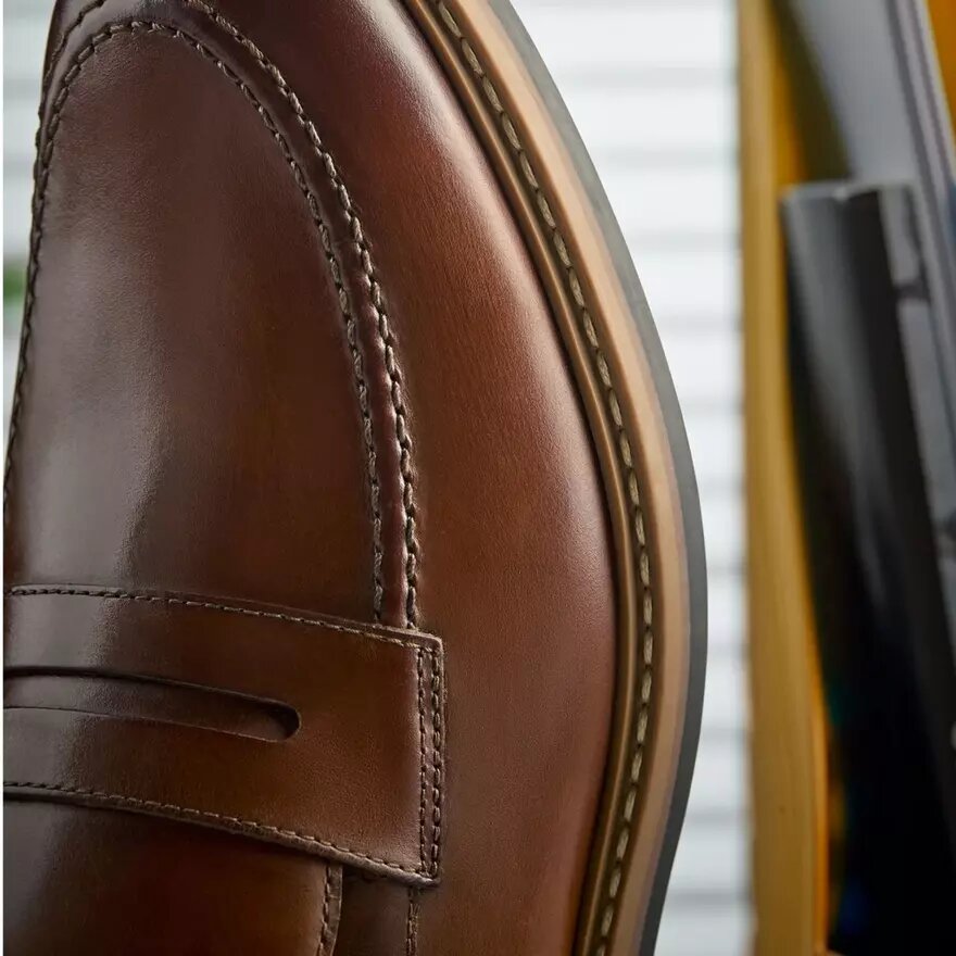Aldwin Step Mid Loafers til mænd i tanfarvet læder Aldwin Step Mid Loafers til mænd i tanfarvet læder