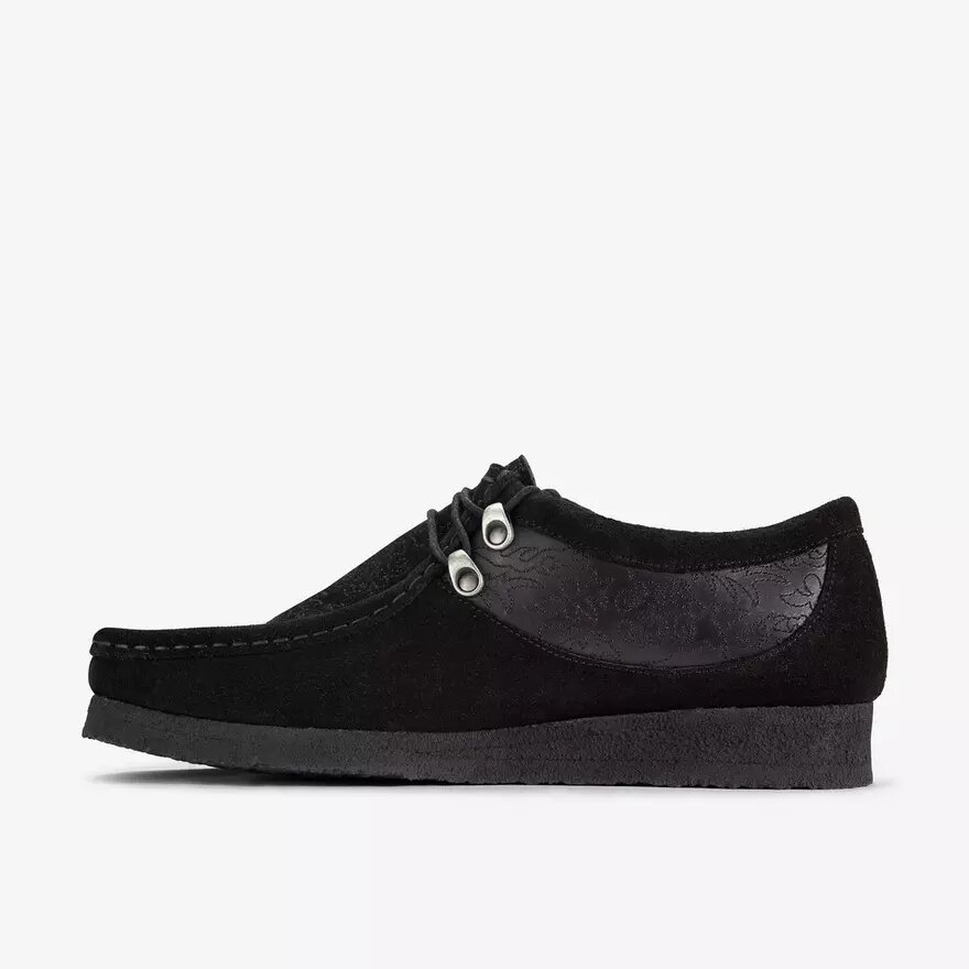 Andersson Bell X Wallabee sort broderi Andersson Bell X Wallabee sort broderi