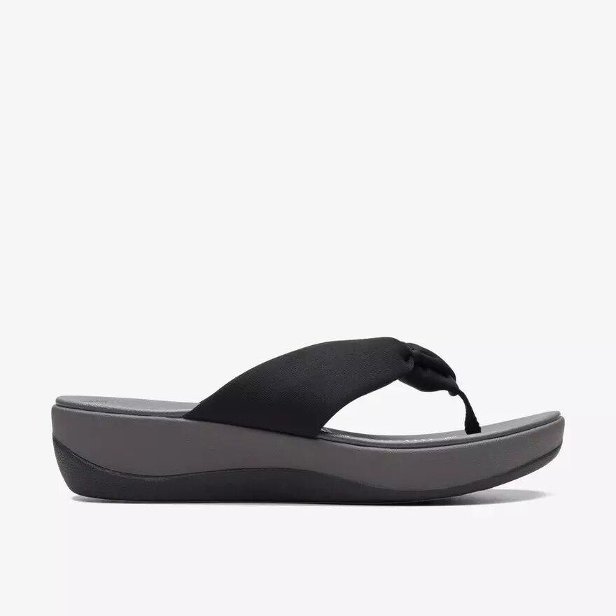 Arla Glison sorte Fabriccloudsteppers™-Flip-flops til kvinder Arla Glison sorte Fabriccloudsteppers™-Flip-flops til kvinder