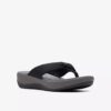 Arla Glison sorte Fabriccloudsteppers™-Flip-flops til kvinder Arla Glison sorte Fabriccloudsteppers™-Flip-flops til kvinder