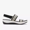 Arla Stroll sort flerfarvet Cloudsteppers™-sandaler til kvinder