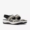 Arla Stroll sort flerfarvet Cloudsteppers™-sandaler til kvinder