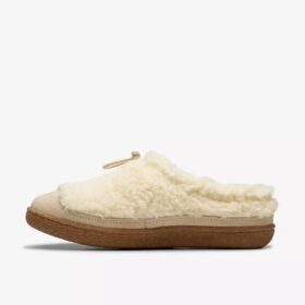 Belle Wych-hjemmesko i elfenben til kvinder