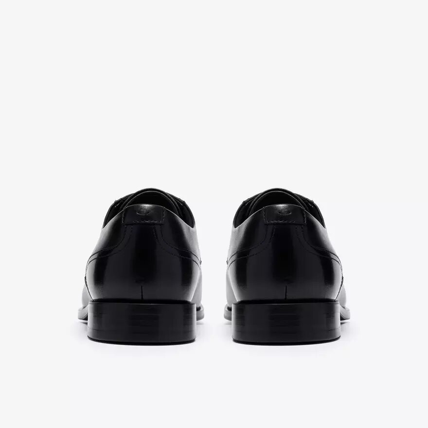 Bowburn Lace sort læder-Oxford til herre Bowburn Lace sort læder-Oxford til herre