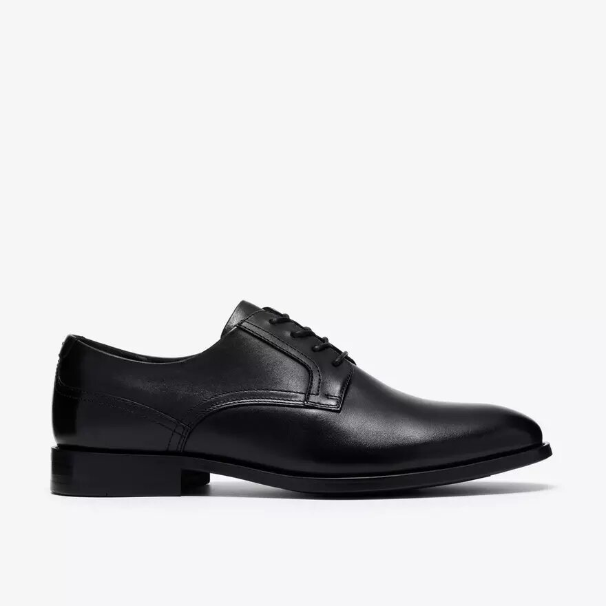 Bowburn Lace sort læder-Oxford til herre Bowburn Lace sort læder-Oxford til herre