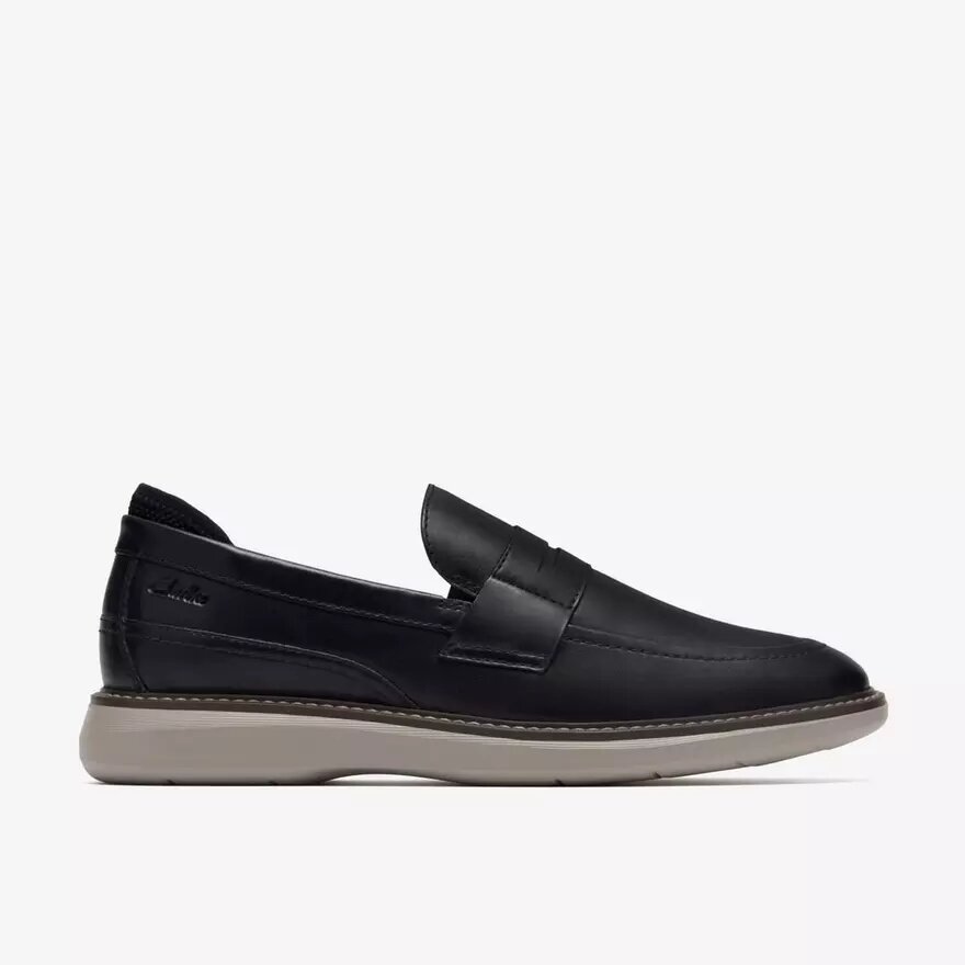 Brantin Loafer til mænd – Loafers i sort læder Brantin Loafer til mænd – Loafers i sort læder