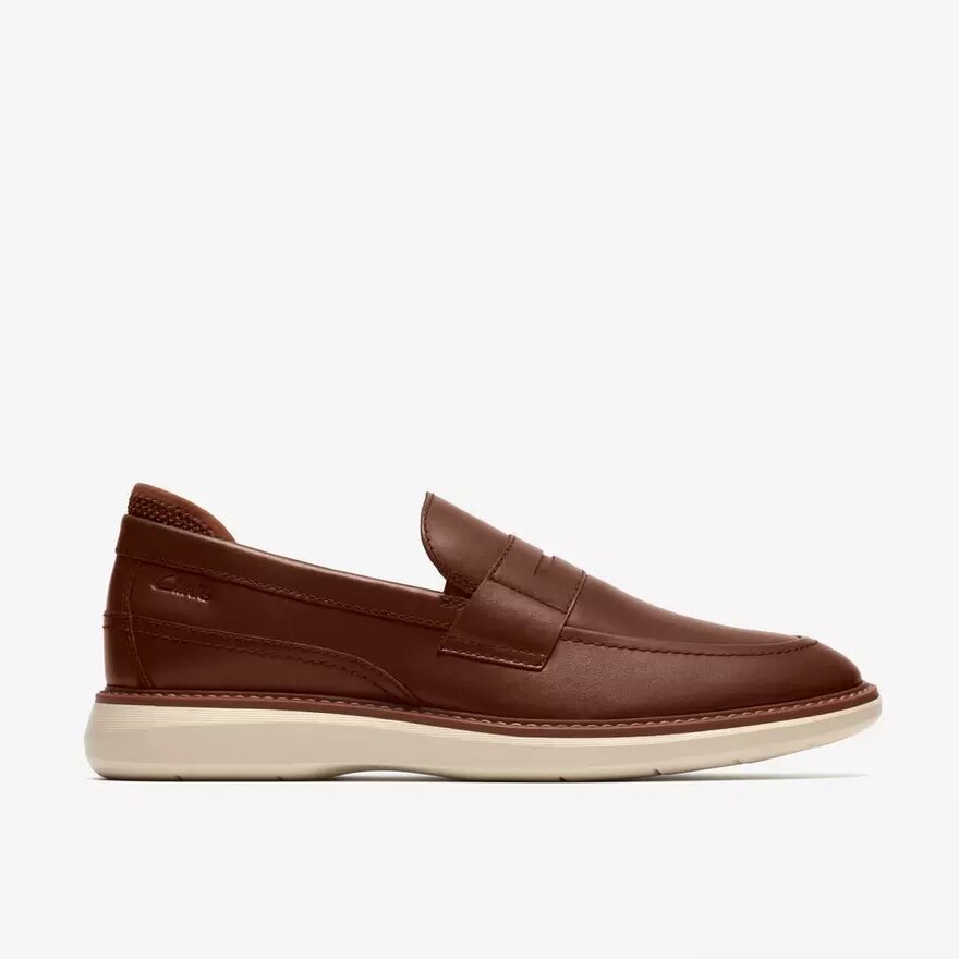 Brantin Loafer til mænd – Loafers i tanfarvet læder Brantin Loafer til mænd – Loafers i tanfarvet læder