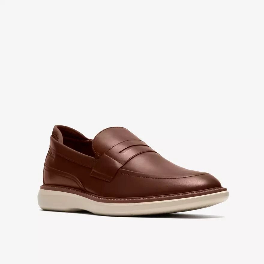 Brantin Loafer til mænd – Loafers i tanfarvet læder Brantin Loafer til mænd – Loafers i tanfarvet læder