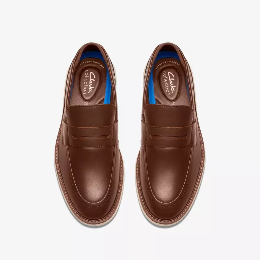 Brantin Loafer til mænd – Loafers i tanfarvet læder Brantin Loafer til mænd – Loafers i tanfarvet læder