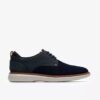 Brantin Plain Navy strikket derby-sko til mænd