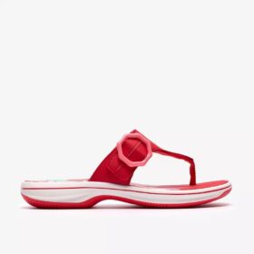 Breeze Cove Poppy Red flip-flop til kvinder