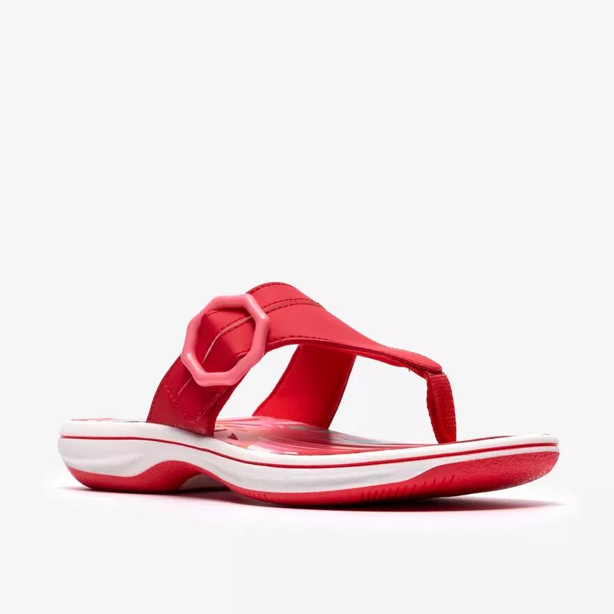 Breeze Cove Poppy Red flip-flop til kvinder Breeze Cove Poppy Red flip-flop til kvinder
