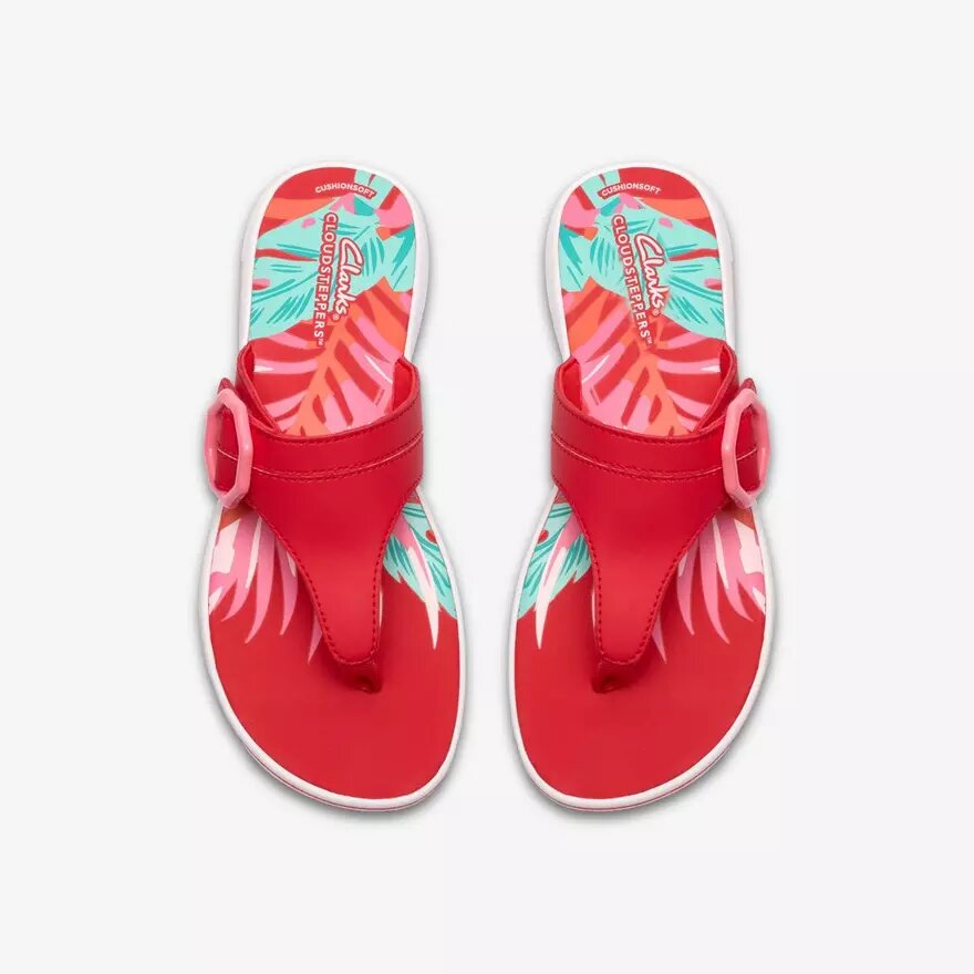 Breeze Cove Poppy Red flip-flop til kvinder Breeze Cove Poppy Red flip-flop til kvinder