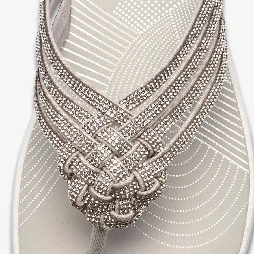 Breeze Gem Silver flip-flop til kvinder Breeze Gem Silver flip-flop til kvinder