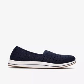 Breeze Lily Navy slip-ons til kvinder