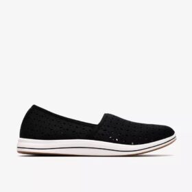 Breeze Lily sorte Slip-ons til kvinder