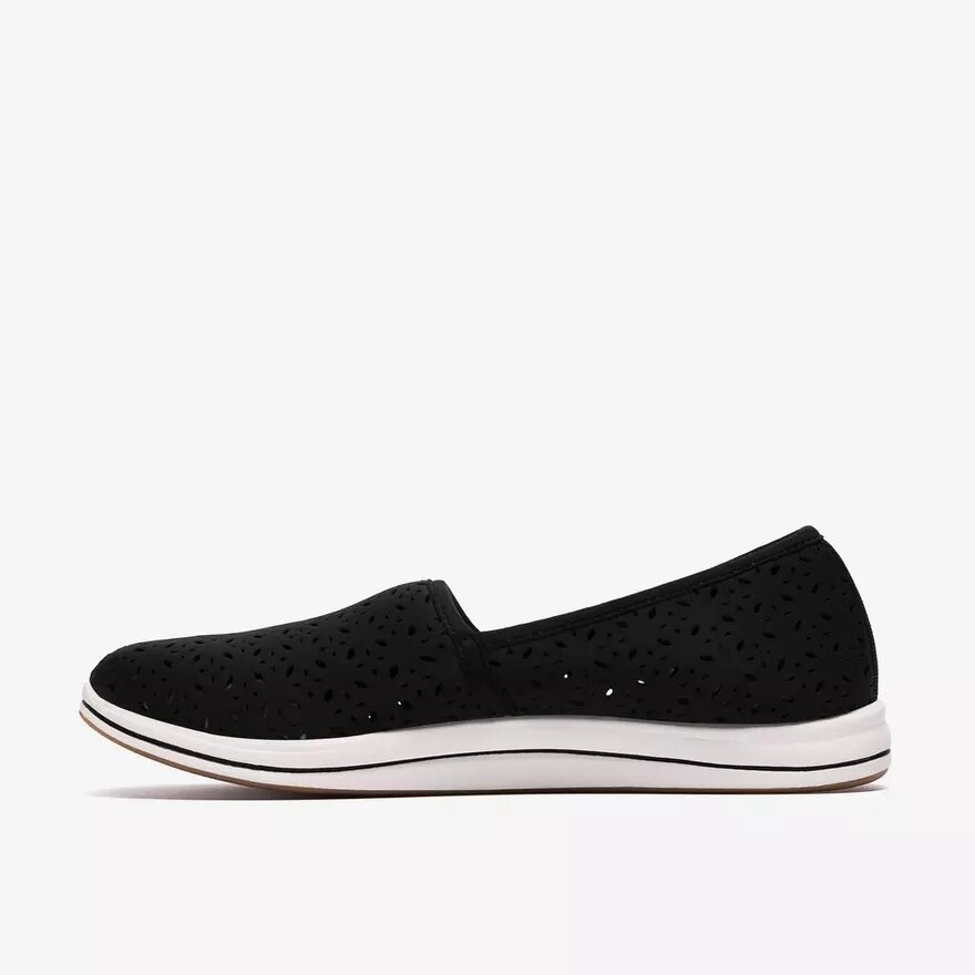 Breeze Lily sorte Slip-ons til kvinder Breeze Lily sorte Slip-ons til kvinder