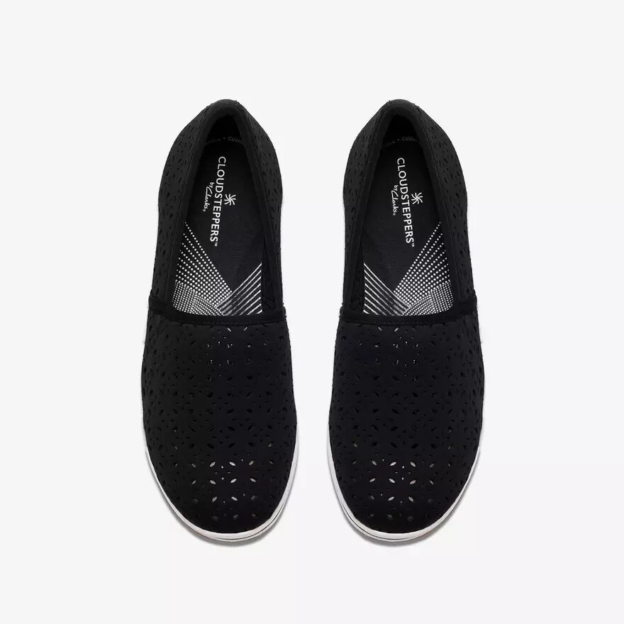 Breeze Lily sorte Slip-ons til kvinder Breeze Lily sorte Slip-ons til kvinder