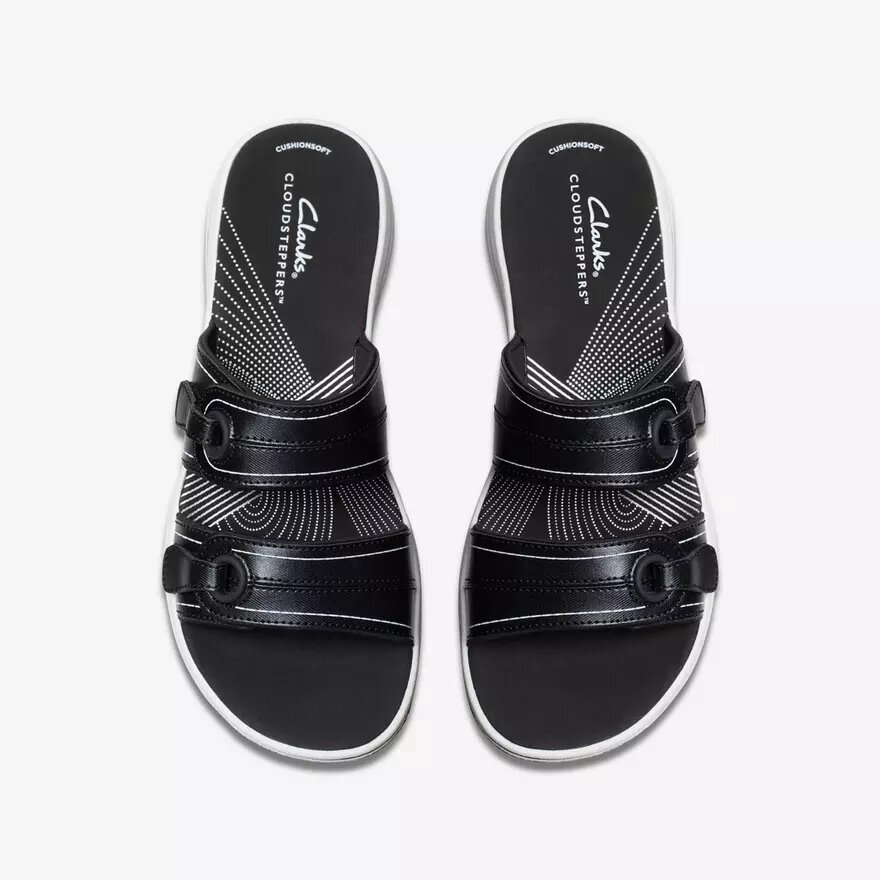 Breeze Maye Black Cloudsteppers™-sandaler til kvinder Breeze Maye Black Cloudsteppers™-sandaler til kvinder