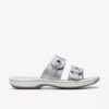 Breeze Maye Silver flade Cloudsteppers™-sandaler til kvinder Breeze Maye Silver flade Cloudsteppers™-sandaler til kvinder