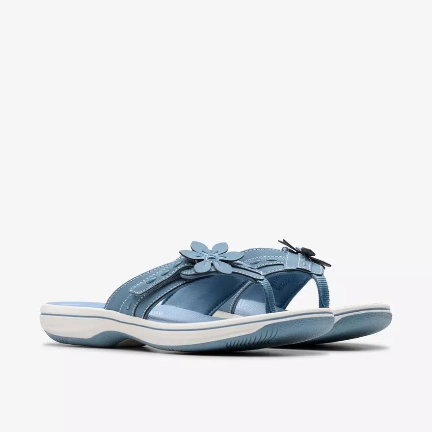 Breeze Opal Denim Cloudsteppers™-Flip-flops til kvinder Breeze Opal Denim Cloudsteppers™-Flip-flops til kvinder