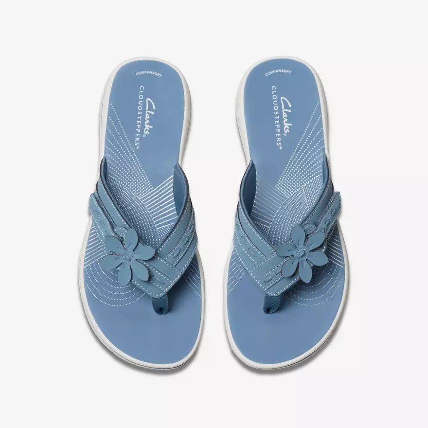 Breeze Opal Denim Cloudsteppers™-Flip-flops til kvinder Breeze Opal Denim Cloudsteppers™-Flip-flops til kvinder