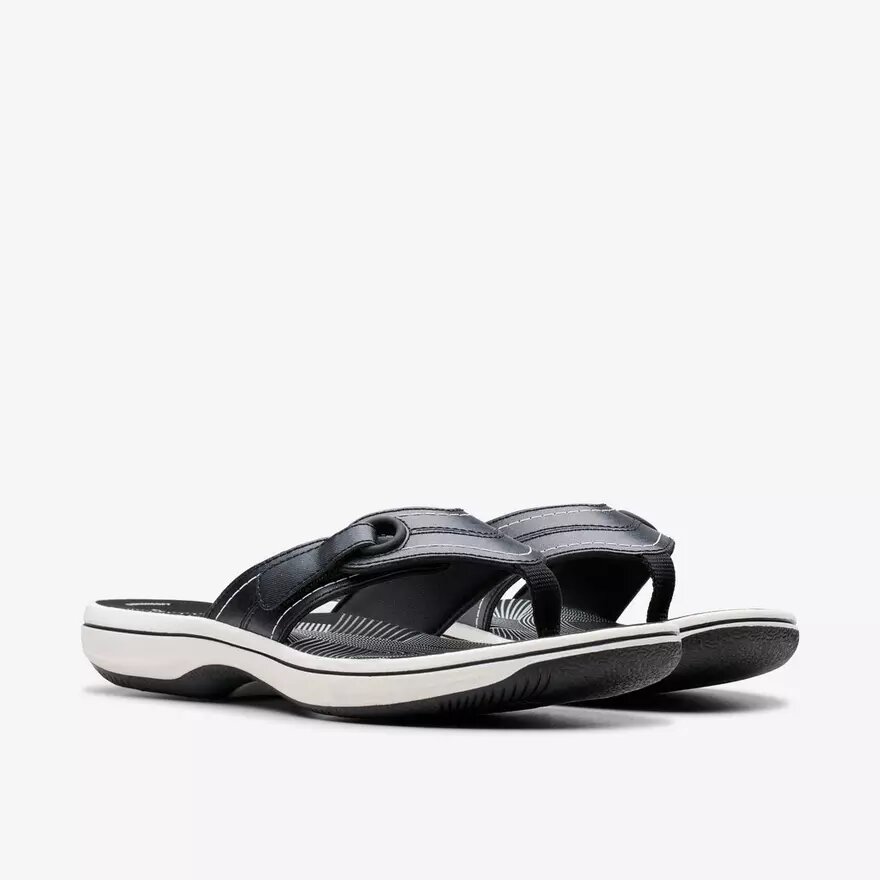 Breeze Reyna Black Cloudsteppers™-Flip-flops til kvinder Breeze Reyna Black Cloudsteppers™-Flip-flops til kvinder