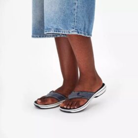Breeze Reyna Navy Cloudsteppers™-flip-flops til kvinder
