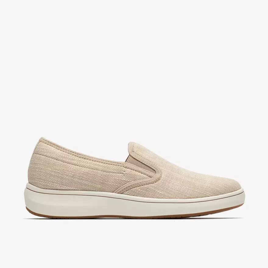 Breeze Sky Zoe Sand Canvas Slip-ons til kvinder Breeze Sky Zoe Sand Canvas Slip-ons til kvinder
