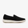 Breeze Sky Zoe sort canvas-Slip-ons til kvinder Breeze Sky Zoe sort canvas-Slip-ons til kvinder