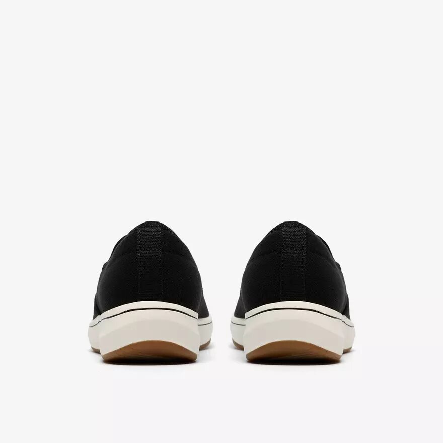 Breeze Sky Zoe sort canvas-Slip-ons til kvinder Breeze Sky Zoe sort canvas-Slip-ons til kvinder