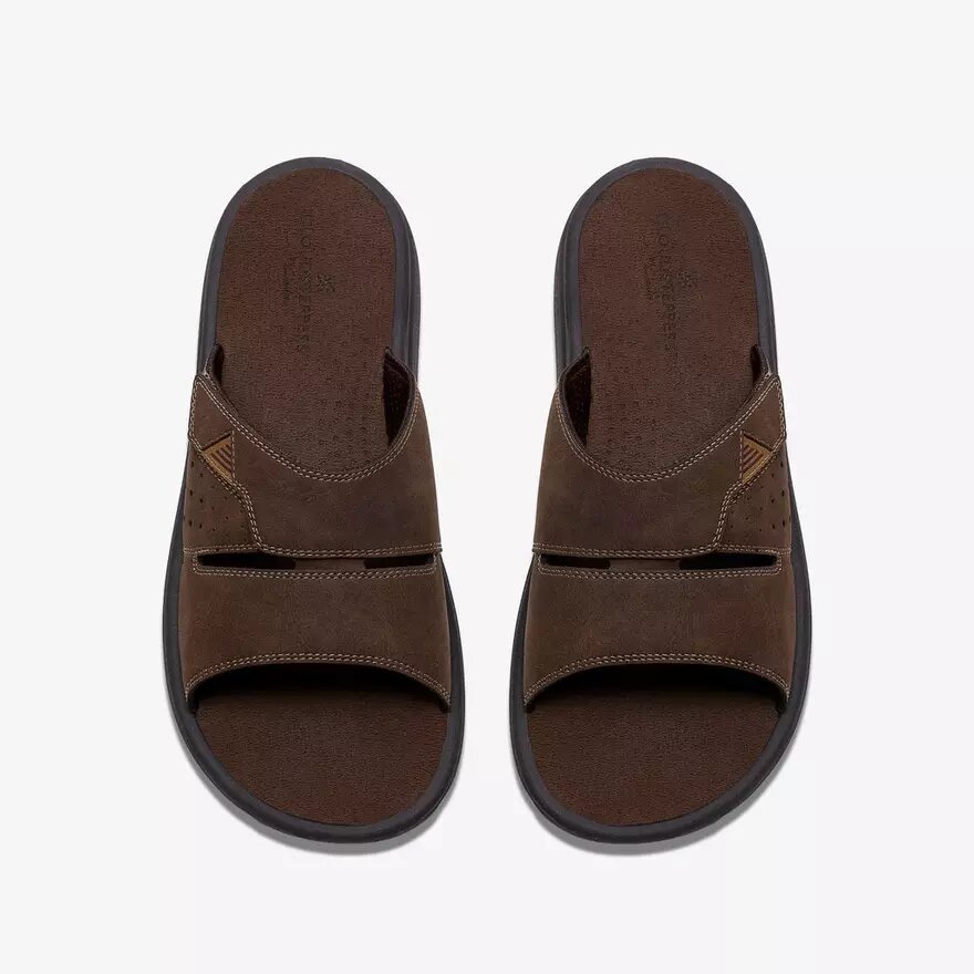 Breeze Slide mørkebrune Flip-flops til mænd | clarks Breeze Slide mørkebrune Flip-flops til mænd | clarks