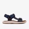 Breeze Trail Navy-sandaler til mænd