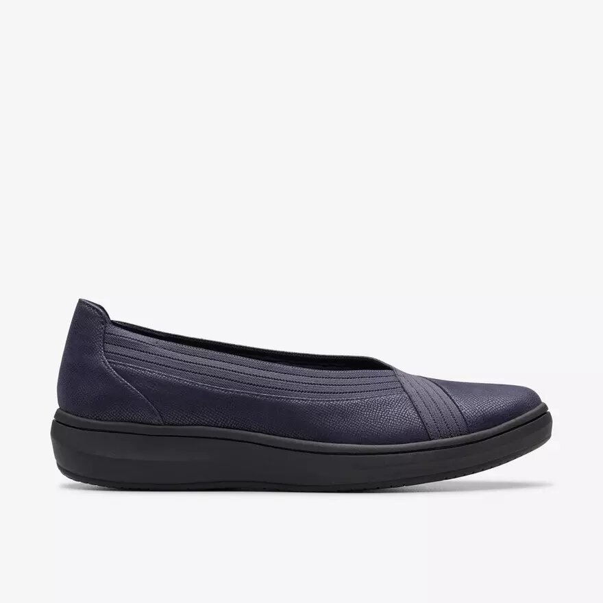 Breezesky Air Navy tekstil-slip-ons til kvinder Breezesky Air Navy tekstil-slip-ons til kvinder