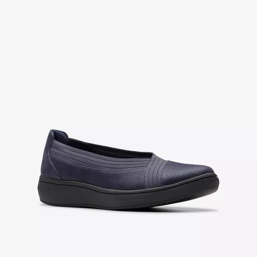 Breezesky Air Navy tekstil-slip-ons til kvinder Breezesky Air Navy tekstil-slip-ons til kvinder