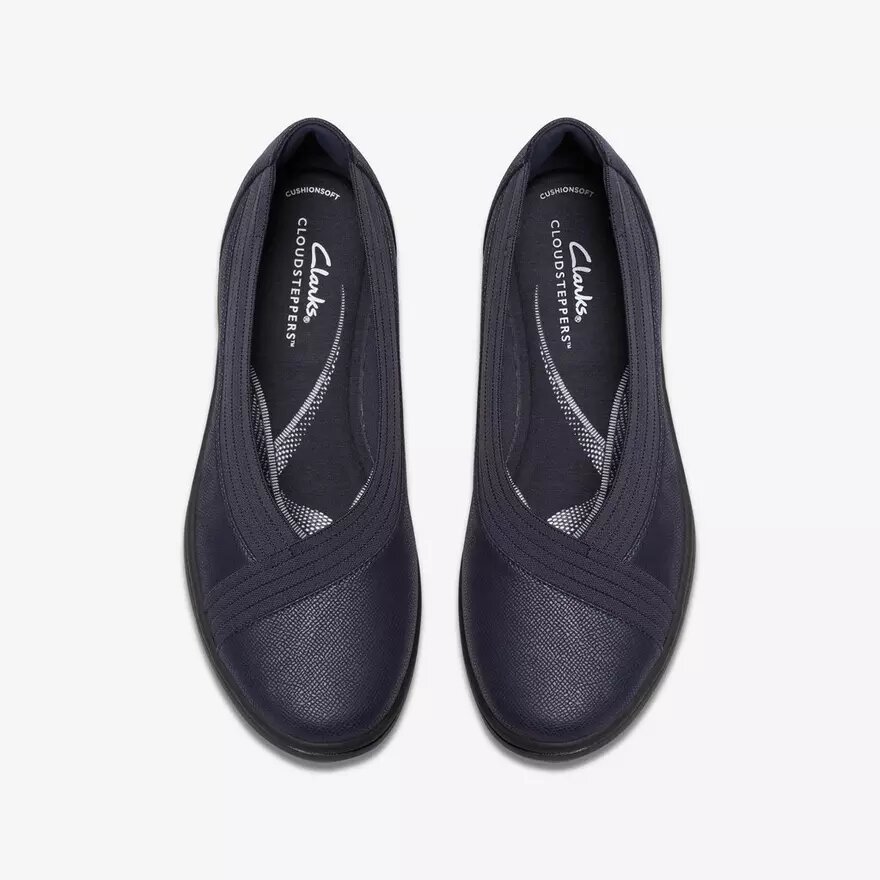 Breezesky Air Navy tekstil-slip-ons til kvinder Breezesky Air Navy tekstil-slip-ons til kvinder