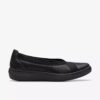 Breezesky Air sort tekstil-Slip-ons til kvinder Breezesky Air sort tekstil-Slip-ons til kvinder