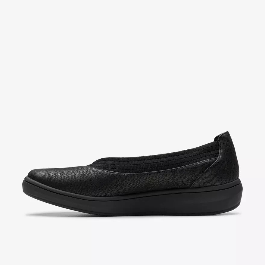 Breezesky Air sort tekstil-Slip-ons til kvinder Breezesky Air sort tekstil-Slip-ons til kvinder