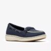 Breezesky Bay navyblå canvas-Loafers til kvinder Breezesky Bay navyblå canvas-Loafers til kvinder