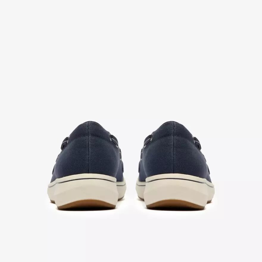 Breezesky Bay navyblå canvas-Loafers til kvinder Breezesky Bay navyblå canvas-Loafers til kvinder