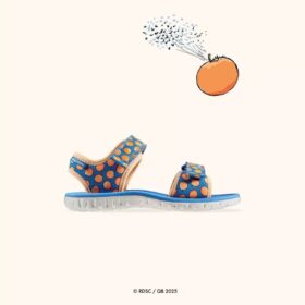 Børnesandaler Surfing Air Blue, flade sandaler, USA