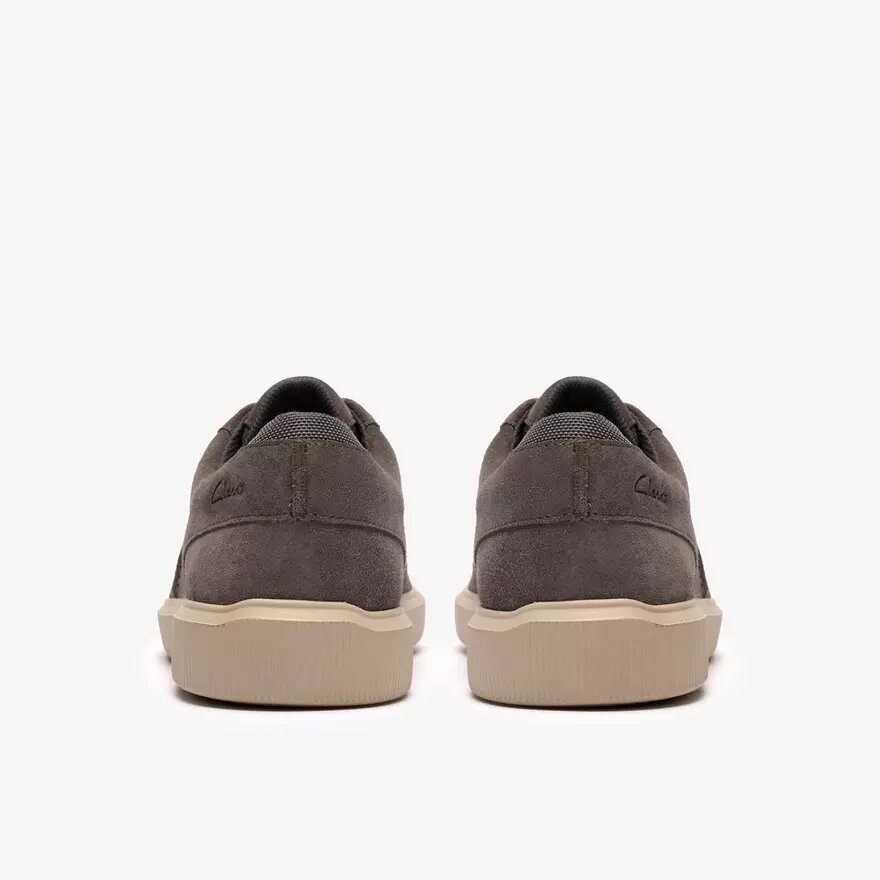 Brodin Seam grå ruskindssneakers til mænd Brodin Seam grå ruskindssneakers til mænd